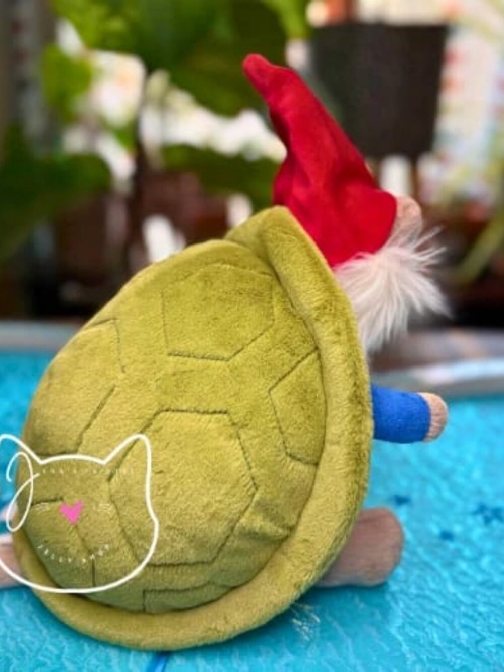 Jellycat TIMMY TURTLE "Garden Gnome" New BNWT - RETIRED - Soft Plush Toy Spring - Picture 2 of 6